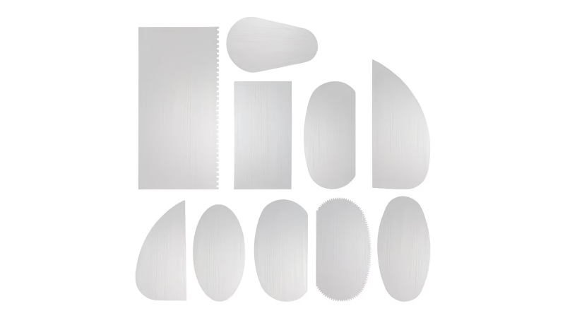 UT840295 KIT 10 MEDIAS LUNAS METALICAS FLEXIBLE